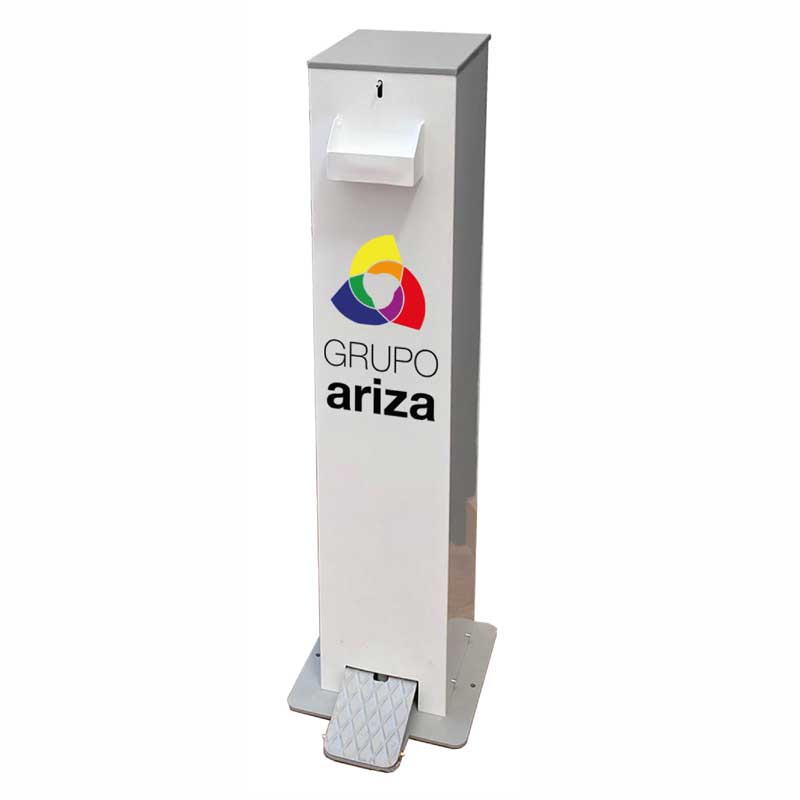 Dispensador de Gel Desinfectante Con Pedal Dispensador de Gel Desinfectante Con Pedal